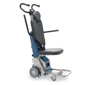 Saliscale a ruote per disabili