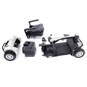 Scooter elettrico M1 smontato - Bianco
