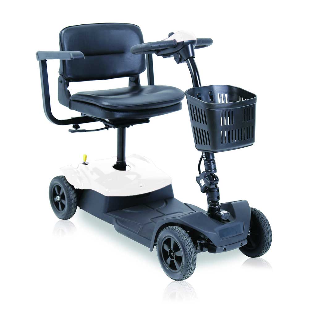 scooter elettrico mini bianco