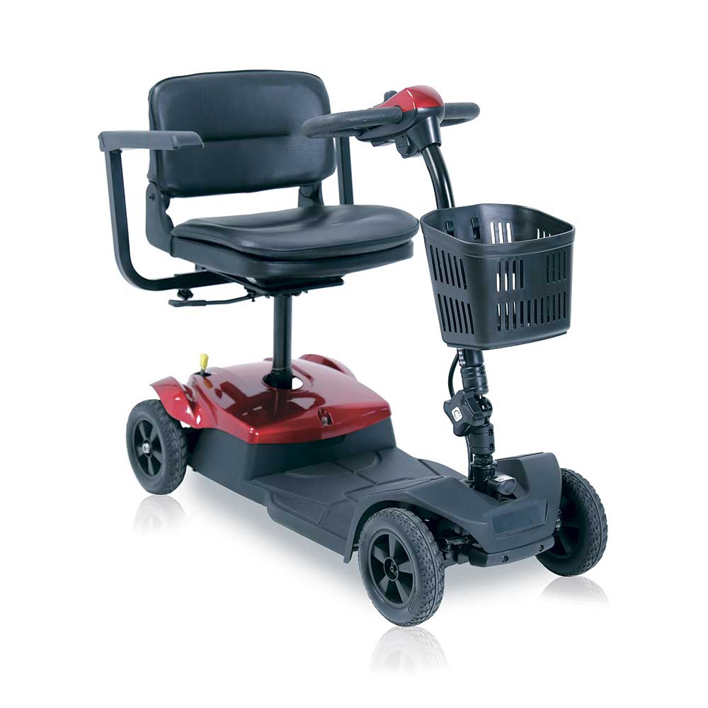 scooter elettrico mini rosso