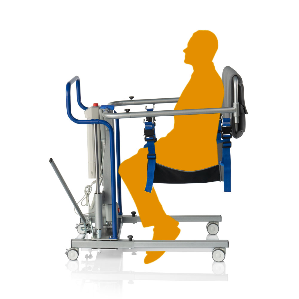 Sollevatore elettrico per disabili da seduto