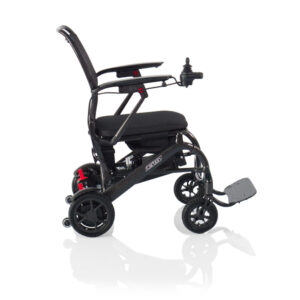 carrozzina elettronica pieghevole superleggera carbon