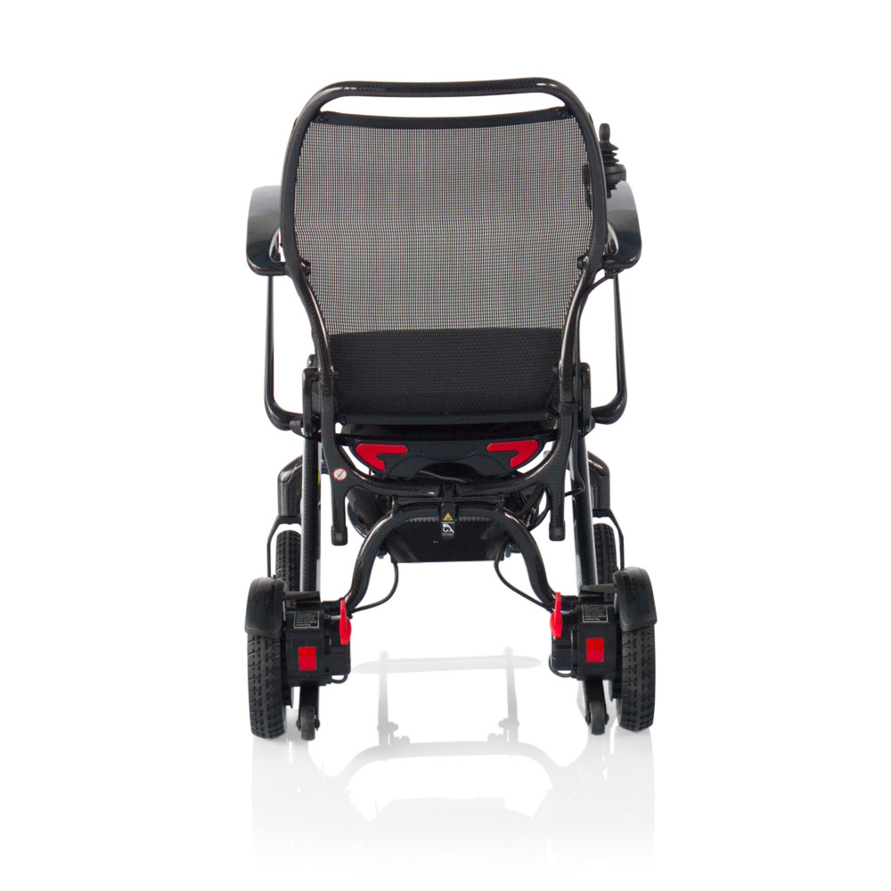 carrozzina elettronica pieghevole superleggera carbon