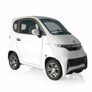 minicar elettrica active bianca