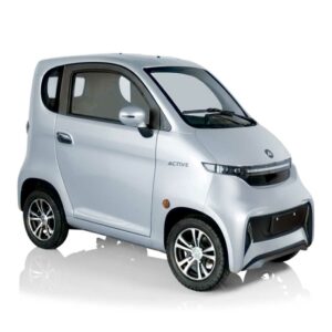 minicar elettrica active silver metallic