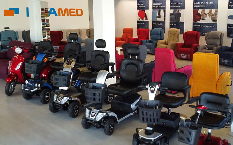 Showroom scooter per disabili Roma