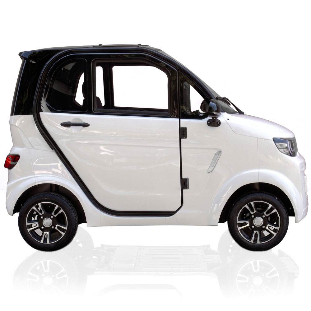 minicar elettrica urban bianca