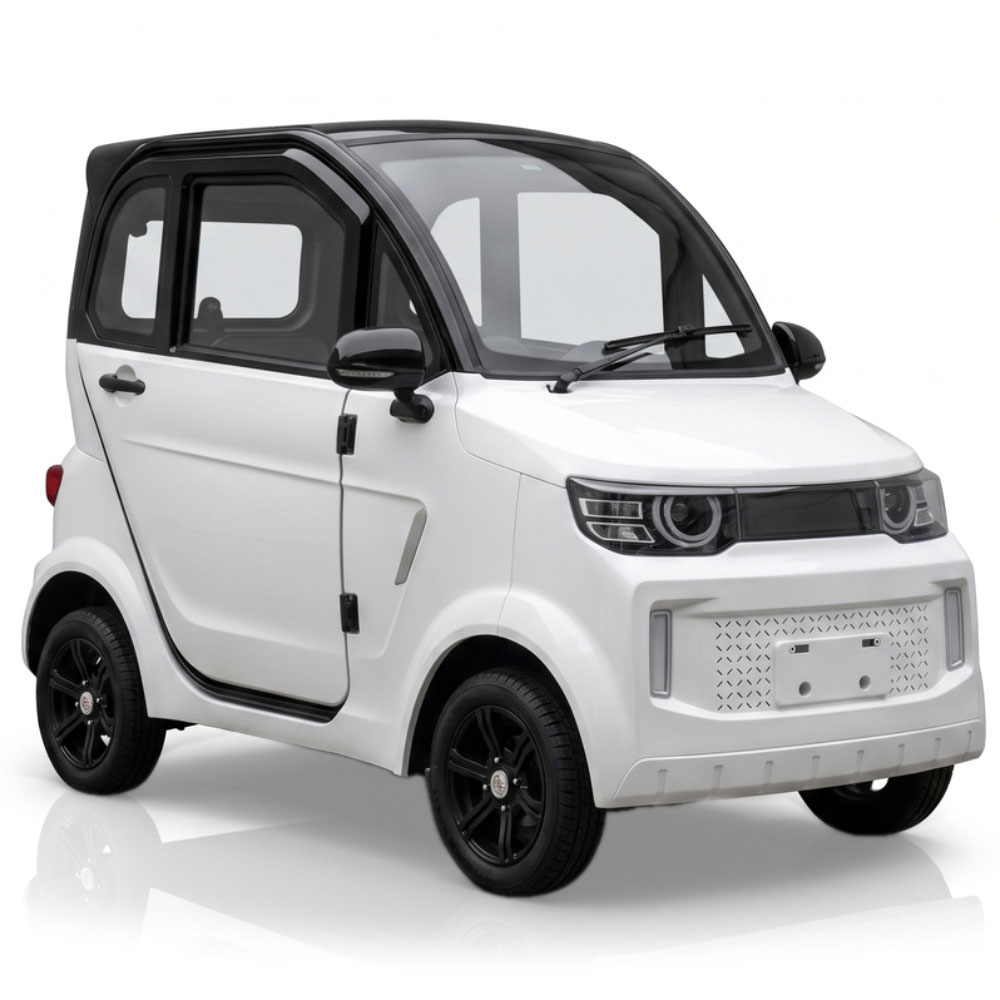 minicar elettrica urban bianca