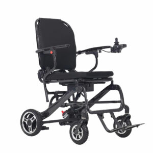 carrozzina elettrica superleggera in carbonio