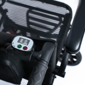carrozzina elettronica superleggera in magnesio